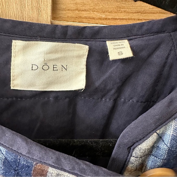 Doen Sedona Jacket Belleville Plaid size S - Picture 6 of 10